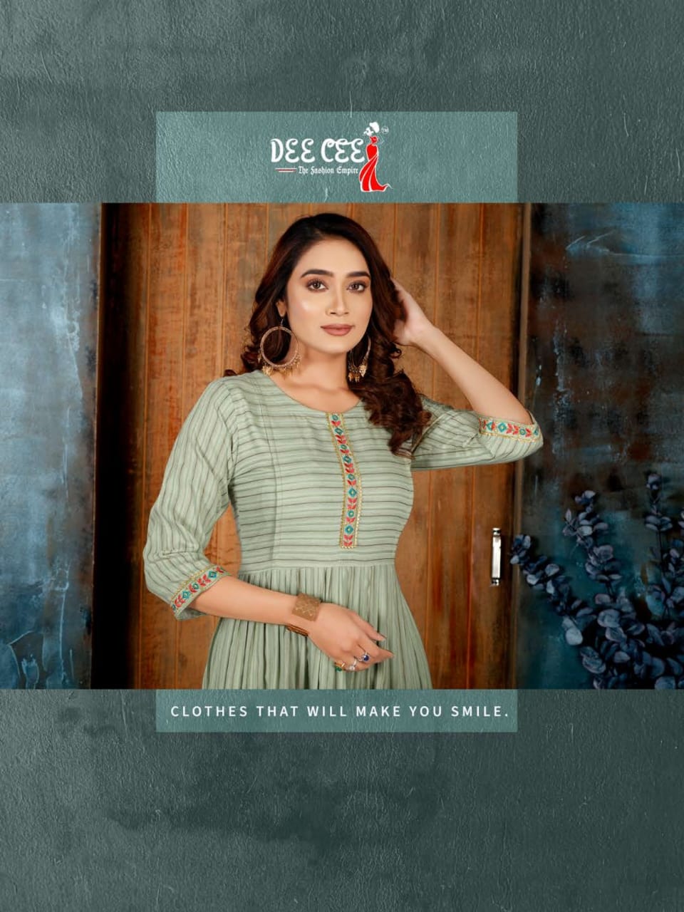 Deecee Nutan Fancy Ethnic Wear Wholesale Designer  Kurtis
